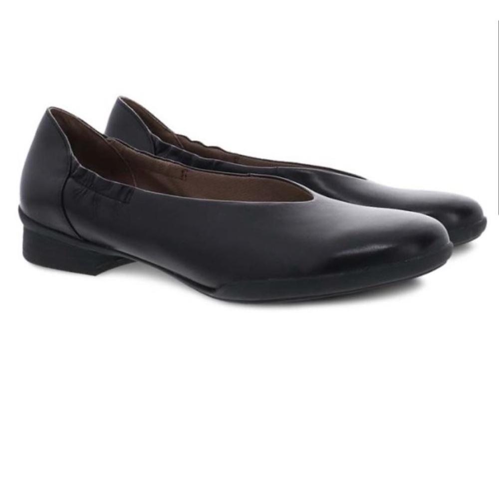Dansko Kira Black Calf Shoes